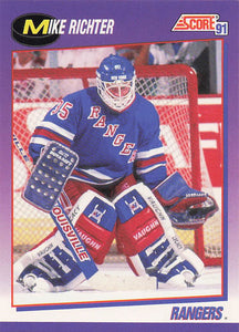 1991-92 Score American Hockey Mike Richter #120