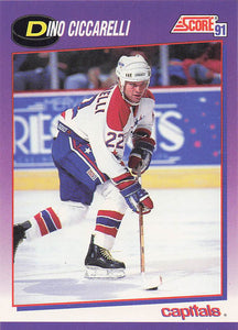1991-92 Score American Hockey Dino Ciccarelli #128