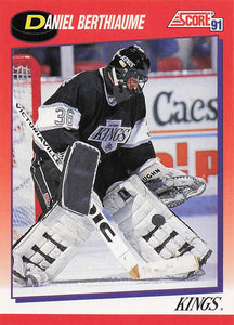 1991-92 Score Canadian English Hockey Daniel Berthiaume #132