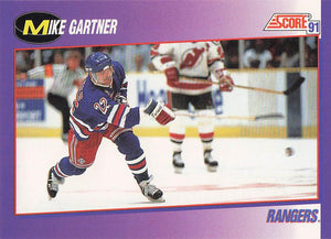 1991-92 Score American Hockey Mike Gartner #135