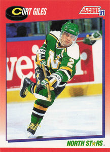 1991-92 Score Canadian English Hockey Curt Giles #137