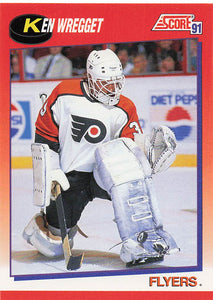 1991-92 Score Canadian English Hockey Ken Wregget #141