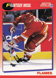 1991-92 Score Canadian English Hockey Frantisek Musil #142