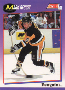 1991-92 Score American Hockey Mark Recchi #145