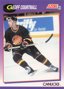 1991-92 Score American Hockey Geoff Courtnall #150