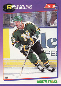 1991-92 Score American Hockey Brian Bellows #160