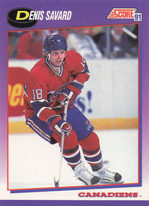 1991-92 Score American Hockey Denis Savard #165