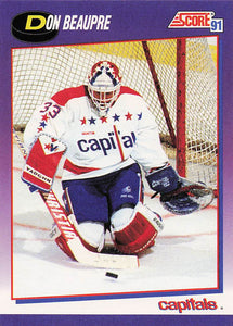 1991-92 Score American Hockey Don Beaupre #185