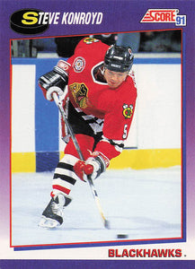 1991-92 Score American Hockey Steve Konroyd #189