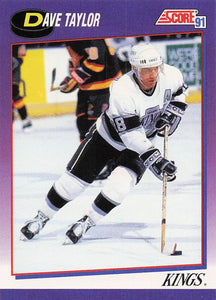 1991-92 Score American Hockey Dave Taylor #214