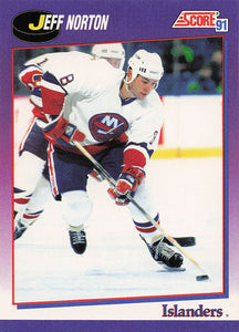 1991-92 Score American Hockey Jeff Norton #222