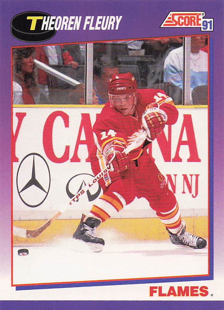 1991-92 Score American Hockey Theoren Fleury #226