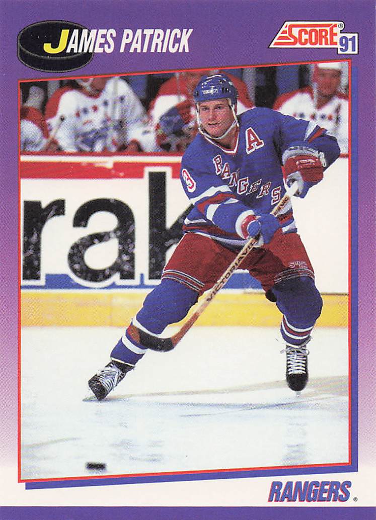 1991-92 Score American Hockey James Patrick #230