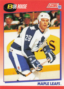 1991-92 Score Canadian English Hockey Bob Rouse #246