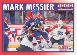 1991-92 Score Canadian English Hockey Mark Messier #263