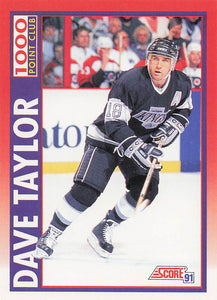 1991-92 Score Canadian English Hockey Dave Taylor #264