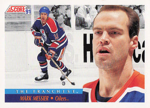 1991-92 Score Canadian English Hockey Mark Messier #310