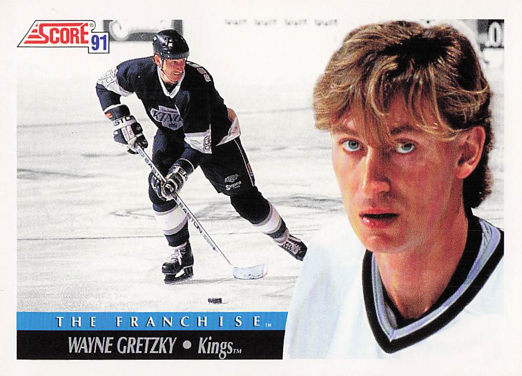 1991-92 Score Canadian English Hockey Wayne Gretzky #312