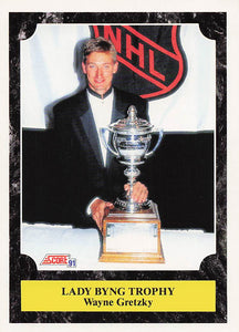1991-92 Score Canadian English Hockey Wayne Gretzky #324