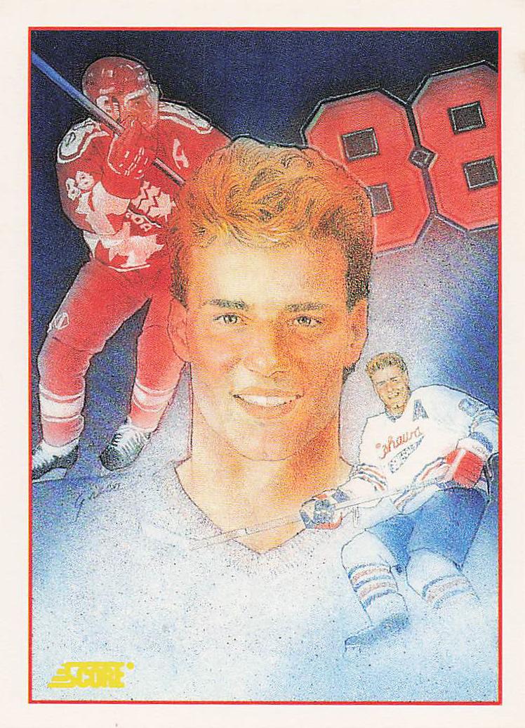 1991-92 Score Canadian English Hockey Eric Lindros #384