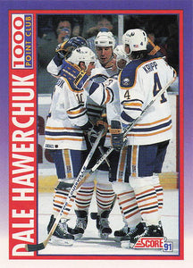 1991-92 Score American Hockey Dale Hawerchuk #376