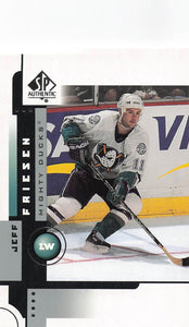 2001-02 SP Authentic Hockey Limited Jeff Friesen #1