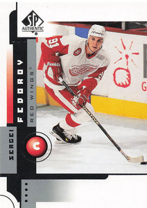 2001-02 SP Authentic Hockey Sergei Fedorov #29