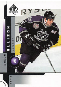 2001-02 SP Authentic Hockey Jason Allison #38