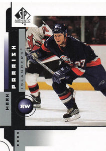 2001-02 SP Authentic Hockey Mark Parrish #53