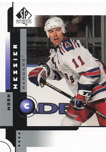 2001-02 SP Authentic Hockey Mark Messier #54