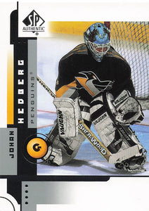 2001-02 SP Authentic Hockey Johan Hedberg #70