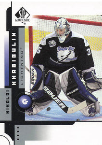 2001-02 SP Authentic Hockey Nikolai Khabibulin #81