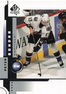 2001-02 SP Authentic Hockey Peter Bondra #88