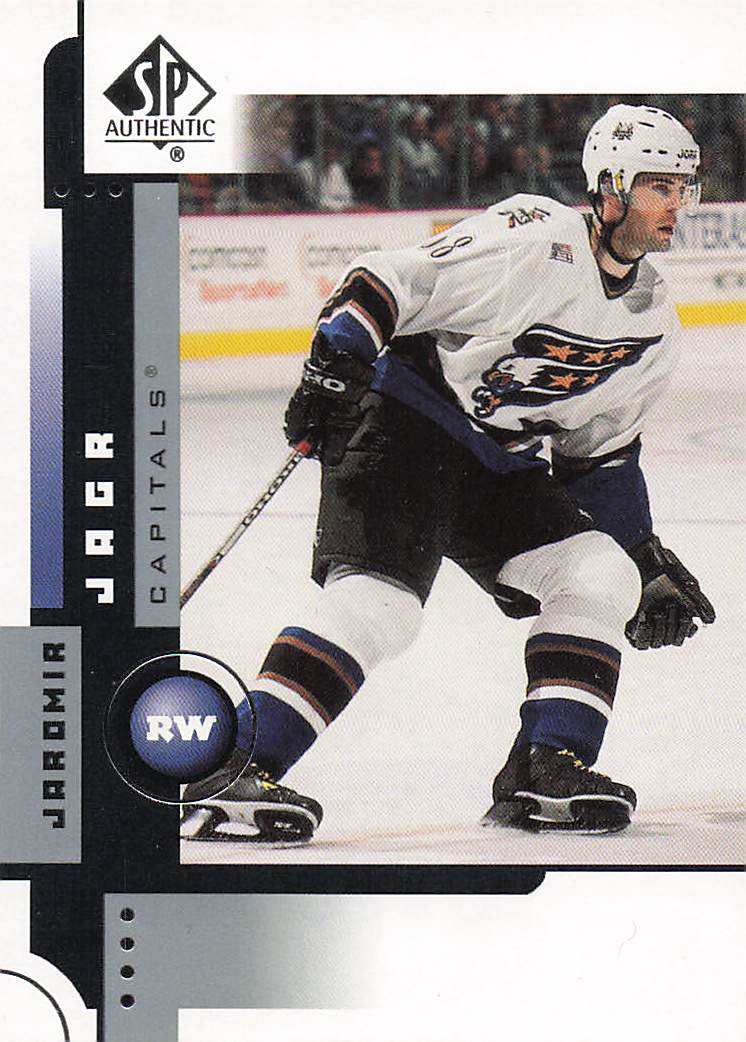 2001-02 SP Authentic Hockey Jaromir Jagr #90