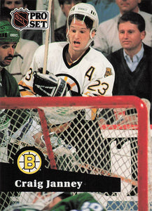 1991-92 Pro Set Hockey Craig Janney #2
