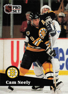 1991-92 Pro Set Hockey Cam Neely #5