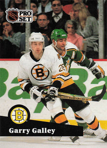 1991-92 Pro Set Hockey Garry Galley #7