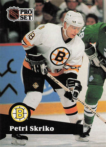 1991-92 Pro Set Hockey Petri Skriko #8
