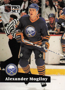 1991-92 Pro Set Hockey Alexander Mogilny #16