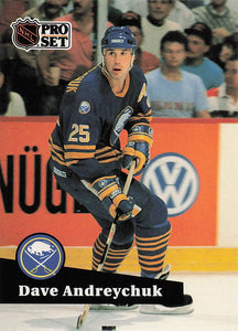 1991-92 Pro Set Hockey Dave Andreychuk #23