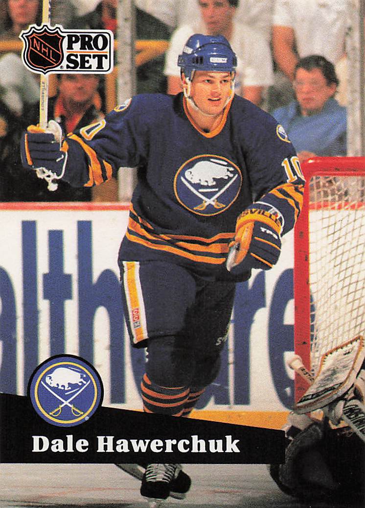 1991-92 Pro Set Hockey Dale Hawerchuk #24