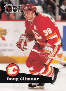 1991-92 Pro Set Hockey Doug Gilmour #34
