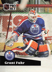 1991-92 Pro Set French Hockey Grant Fuhr #78