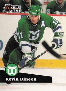 1991-92 Pro Set Hockey Kevin Dineen #AC 17