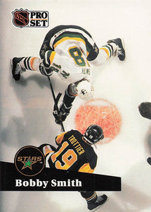 1991-92 Pro Set French Hockey Bobby Smith #115