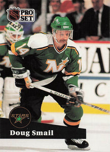1991-92 Pro Set French Hockey Doug Smail #117