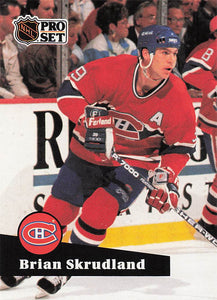 1991-92 Pro Set Hockey Brian Skrudland #127
