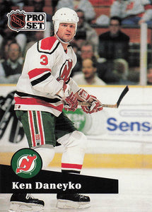 1991-92 Pro Set French Hockey Ken Daneyko #139