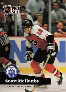 1991-92 Pro Set French Hockey Scott Mellanby #172