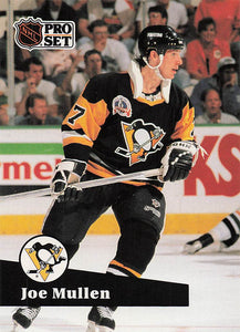 1991-92 Pro Set French Hockey Joe Mullen #191